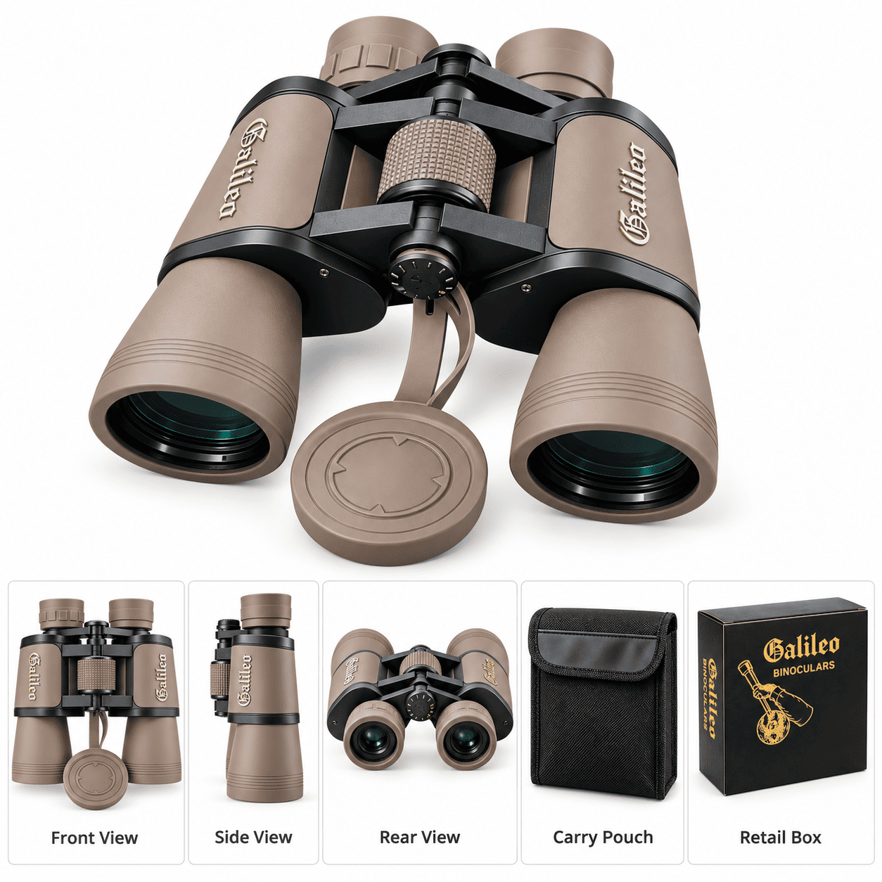 Galileo 20x50 Waterproof Binocular - Image 5